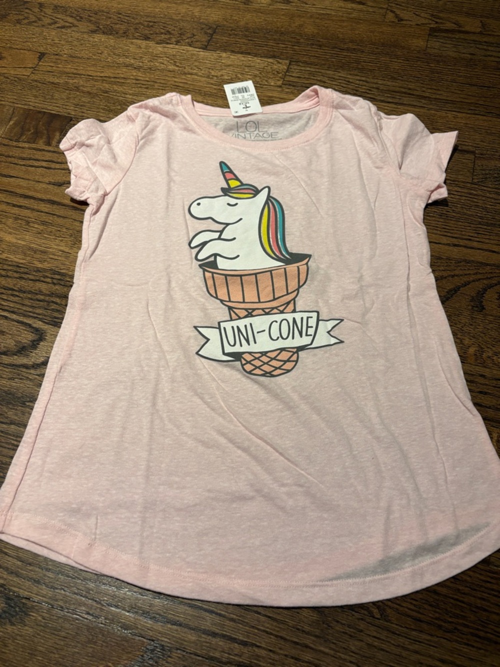 Pink Uni-Cone tee - Picture 2 of 3